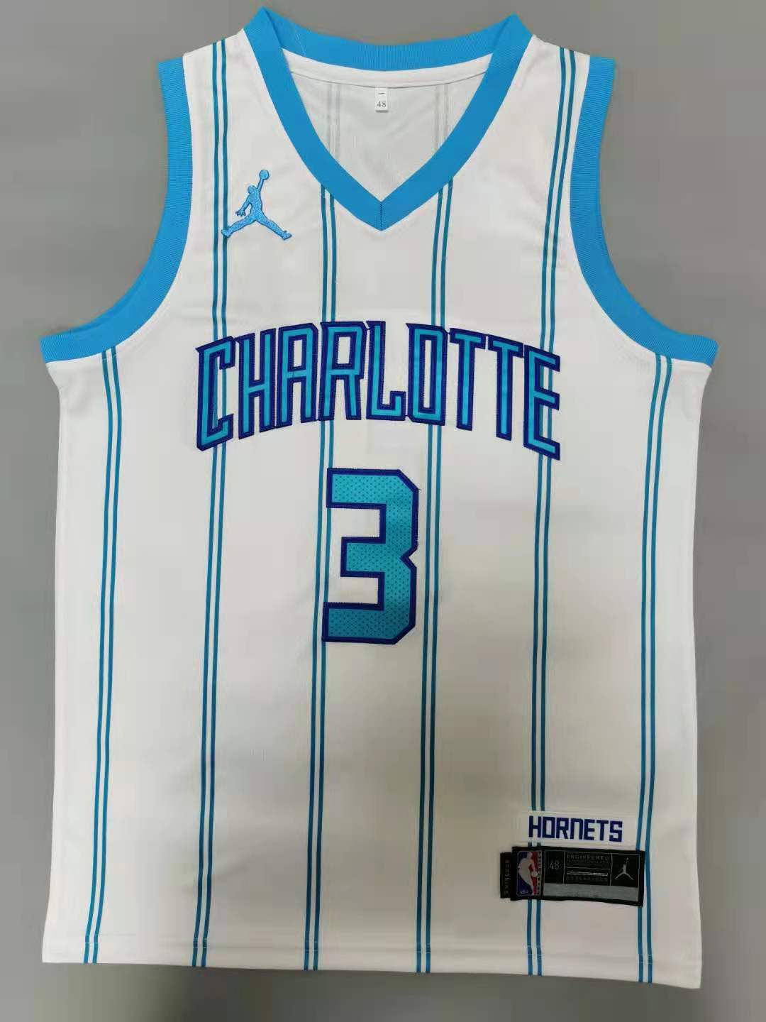 Men Charlotte Hornets 3 Rozier iii White 2021 Game NBA Jersey